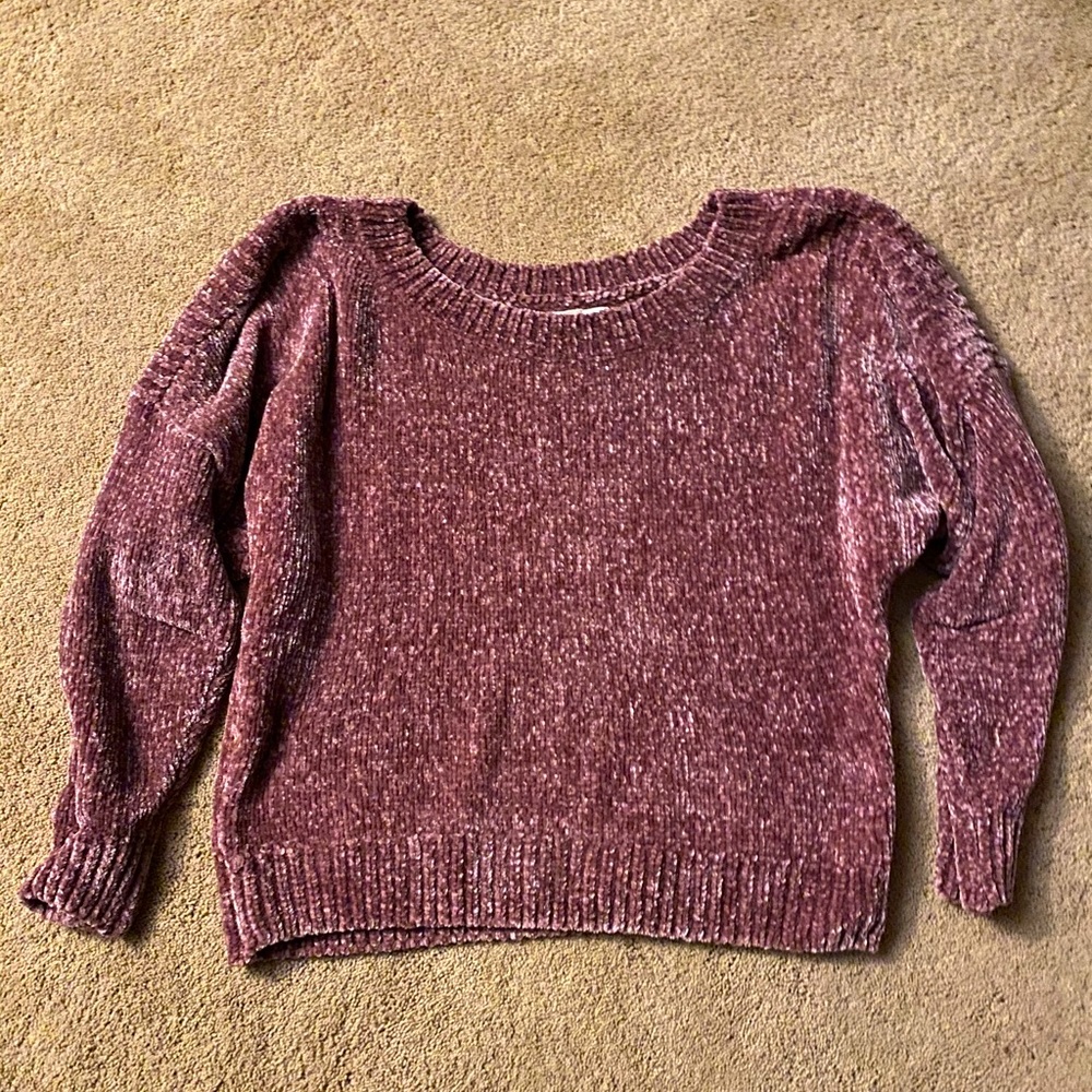Pacsun Velvet Pink Sweater (Super Thick)